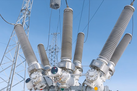 Bushing current transformer for high-voltage power equipment